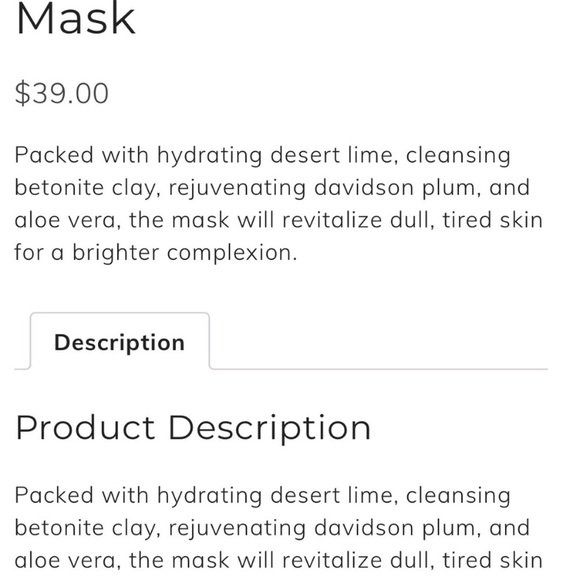 NWT Generation Clay Ultra Violet Brightening Mask - Picture 4 of 7